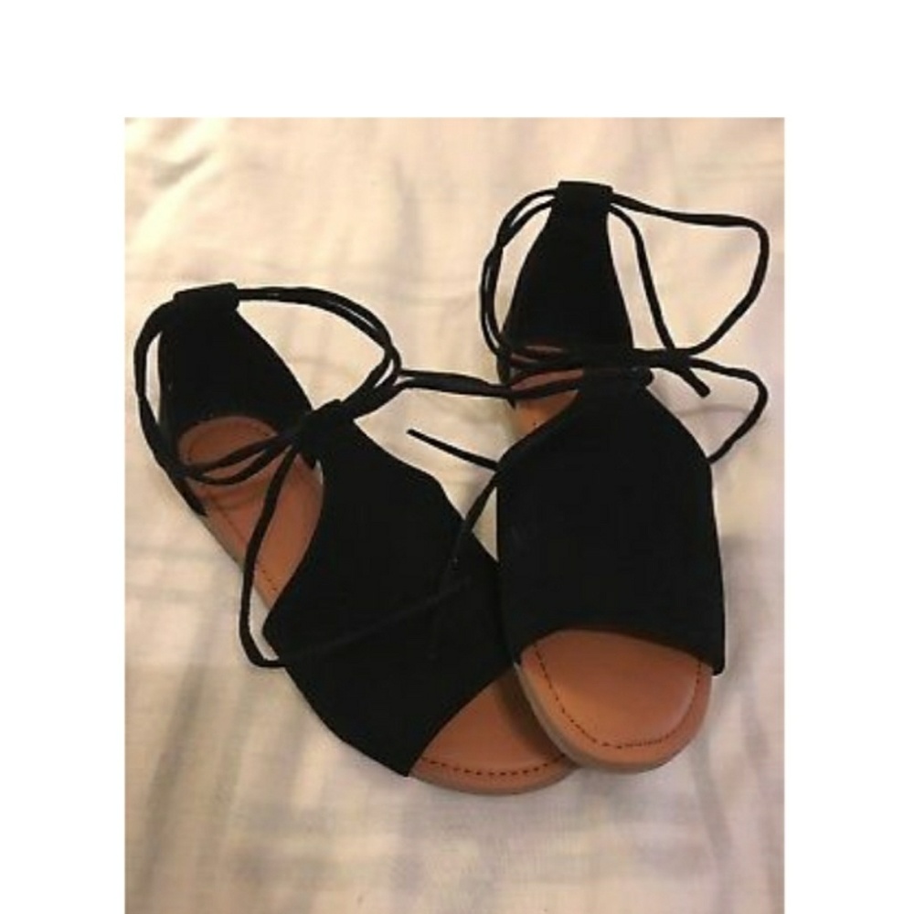 Black sandals